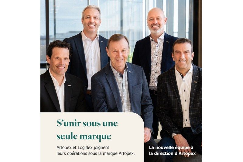 Artopex et Logiflex s’unissent sous une seule marque